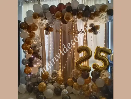 25th Birthday Decoration