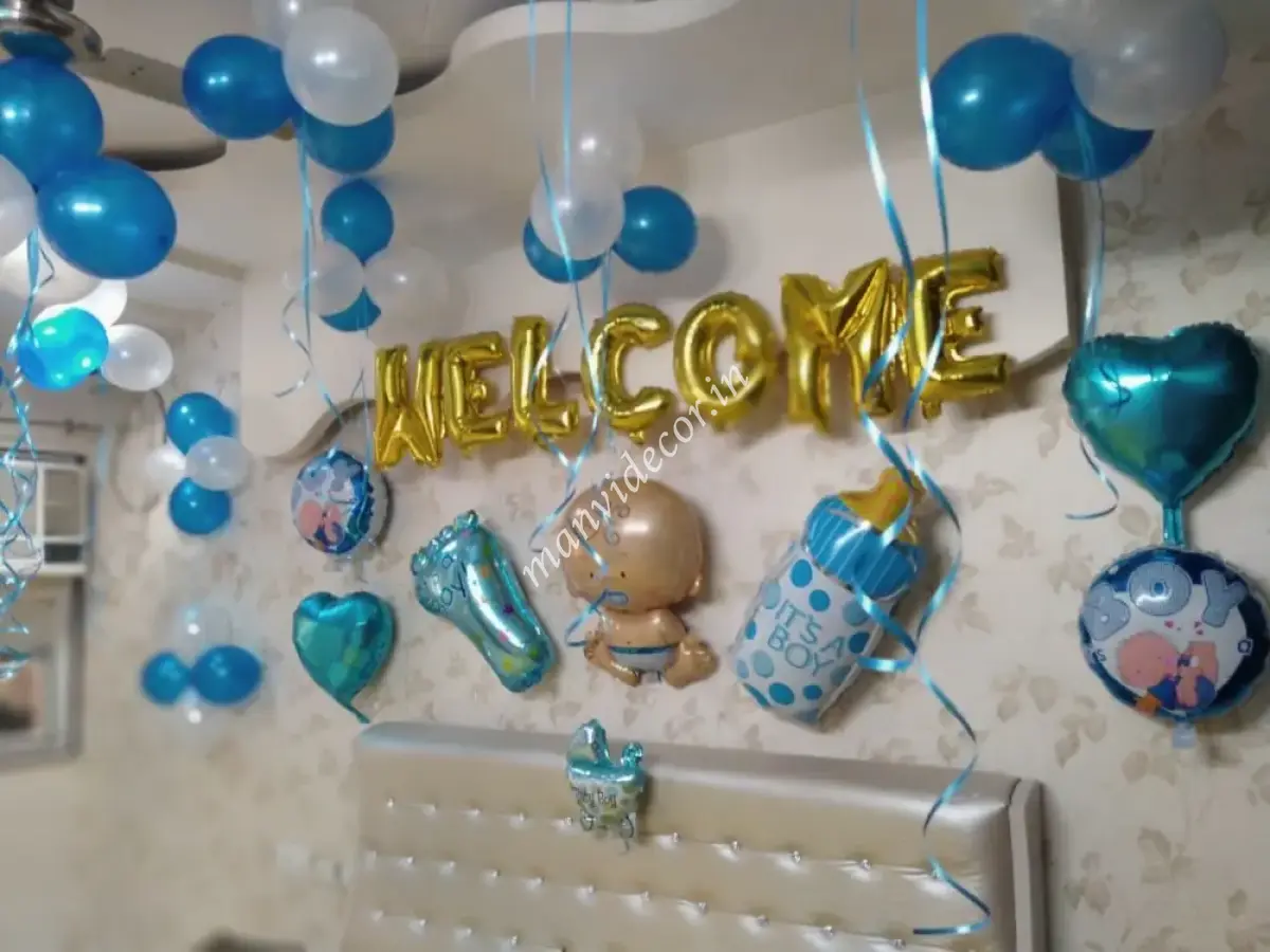 Baby Boy Welcome  Decoration