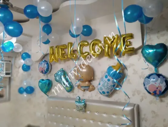 Baby Boy Welcome  Decoration