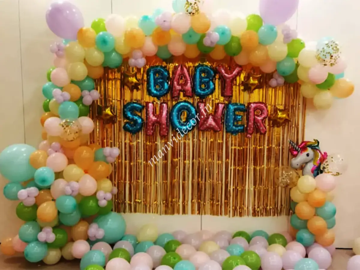 Baby Shower Wall  Surprise