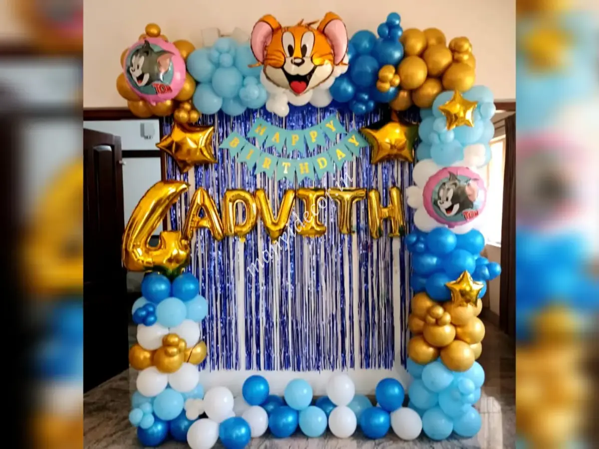 Tom And Jerry Theme Decoration