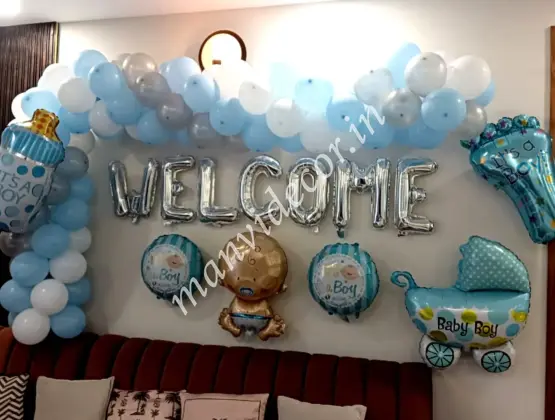 Baby Boy Welcome Wall Decoration