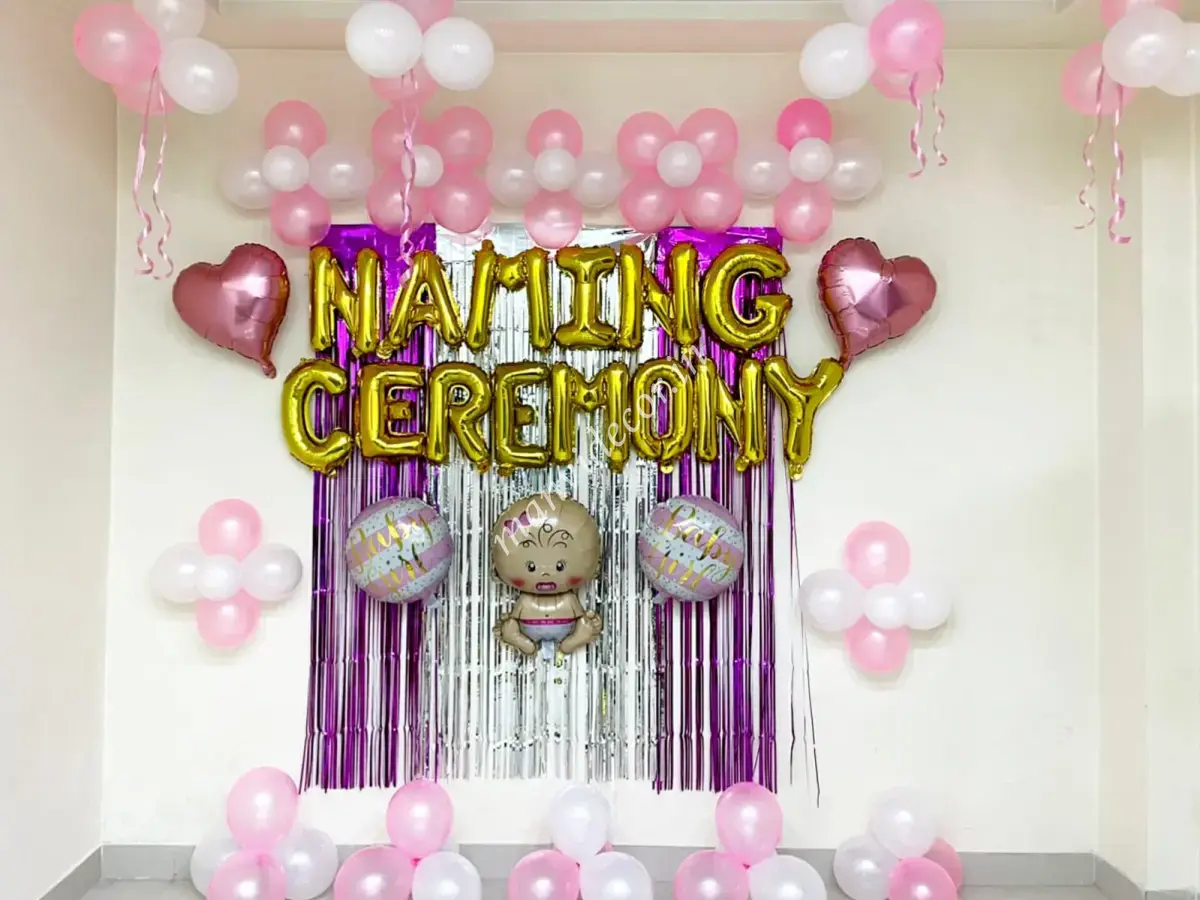 Baby Naming Ceremony Decoration