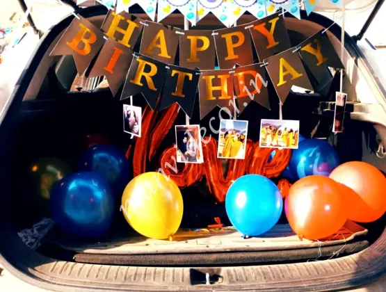 Car Dikki Birthday For Surprise