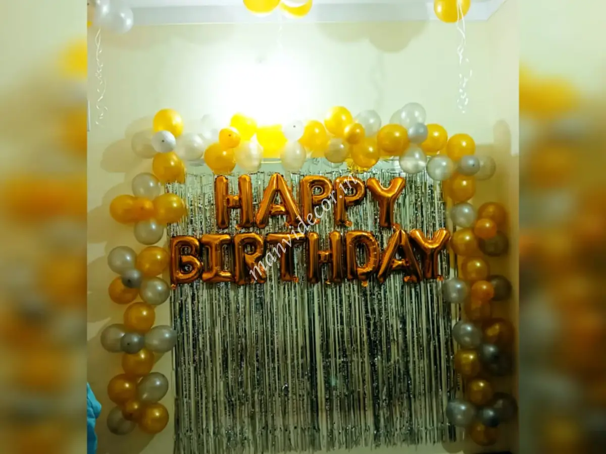 Happy Birthday Surprise Decor