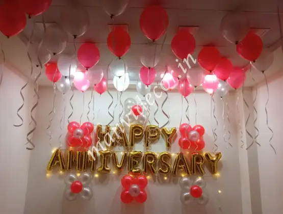 Marriage Anniversary Theme Decor