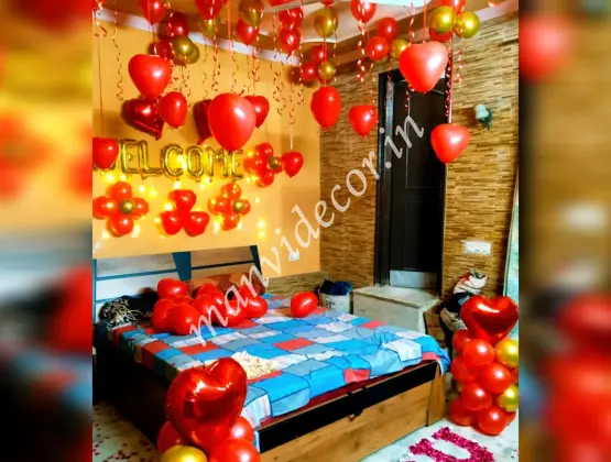 Welcome love decoration