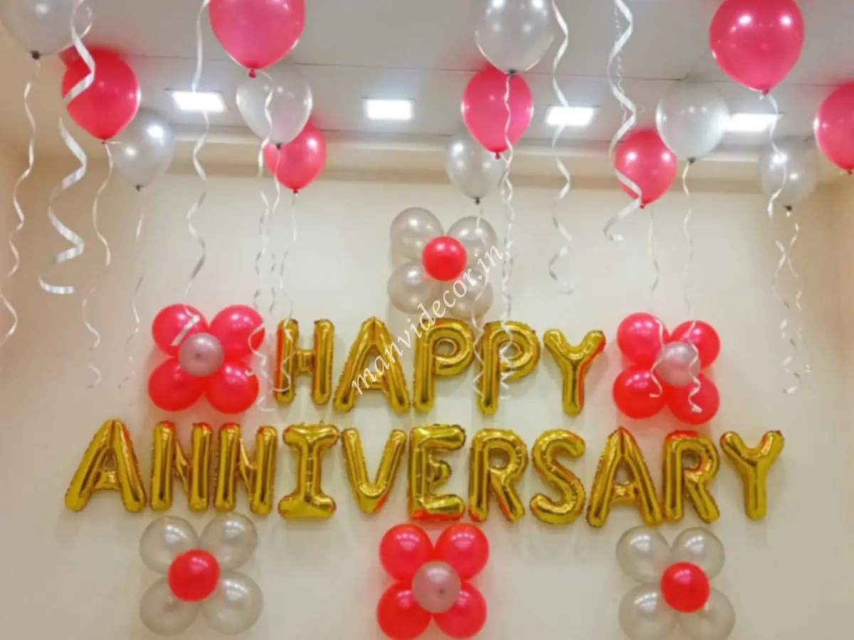 Wedding Anniversary Theme Decor