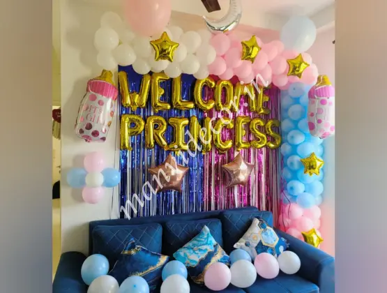Baby Welcome Princess Decoration