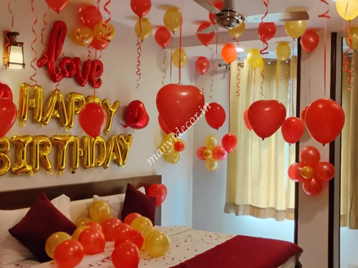 Love Theme Balloon Decoration