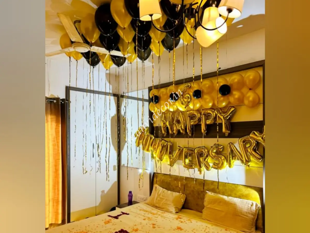 Amazing Anniversary Balloon Decor