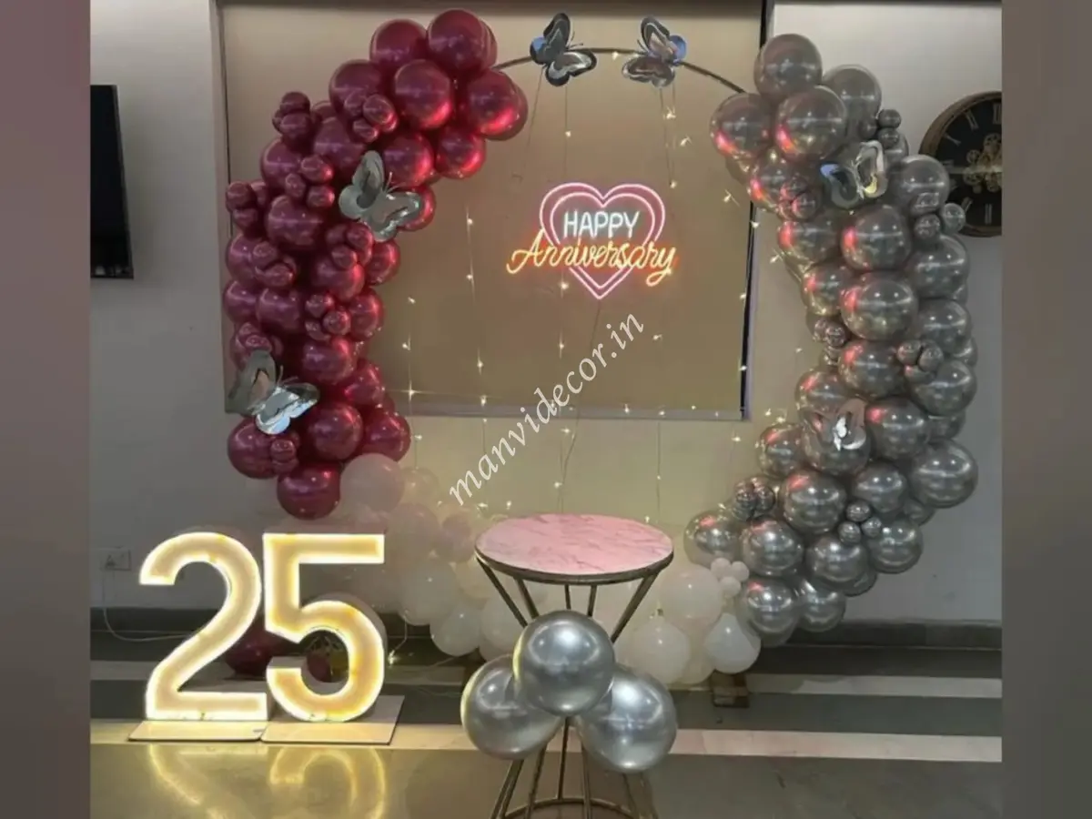 Anniversary Surprise Decor
