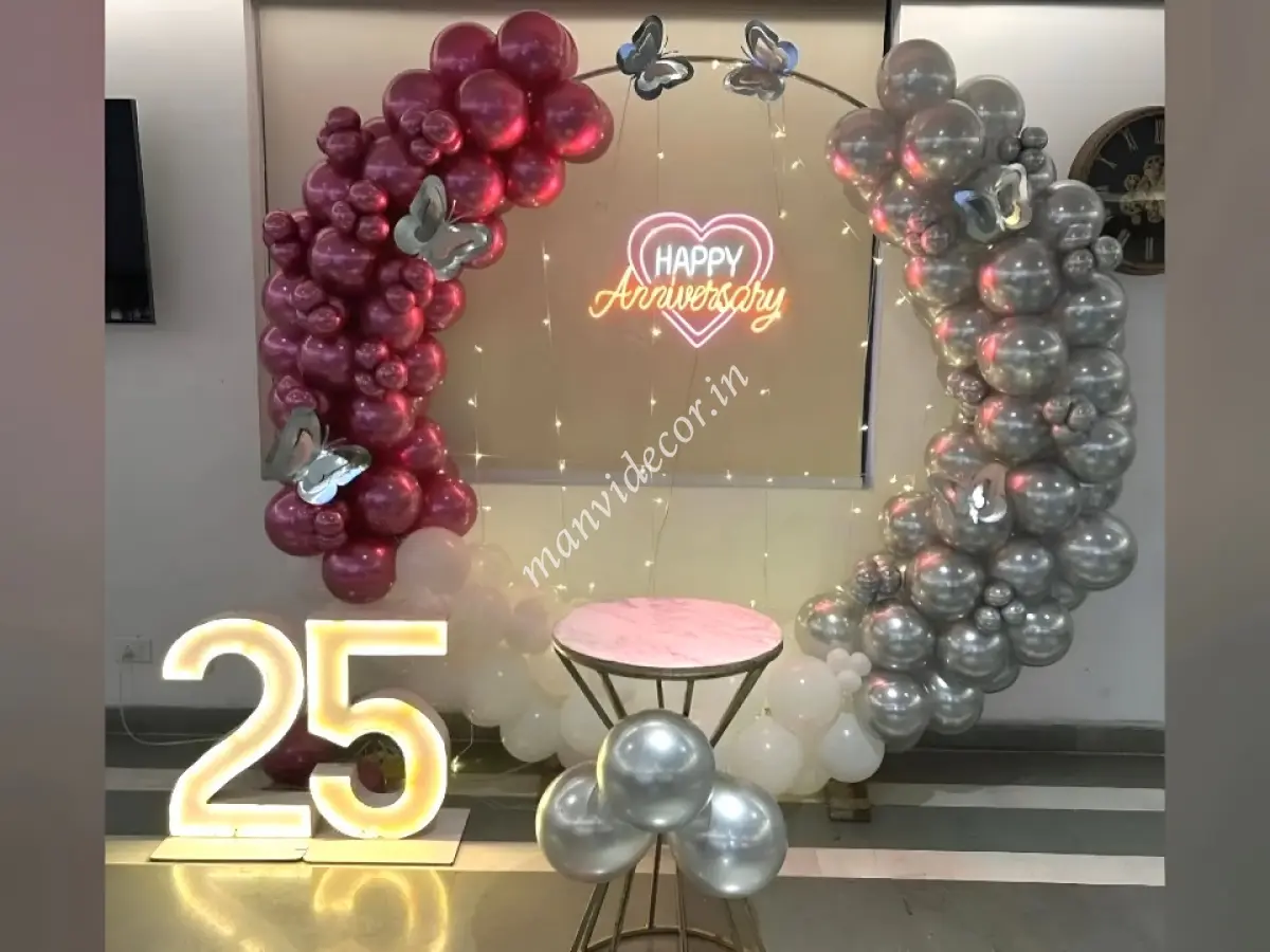 Anniversary Surprise Decor