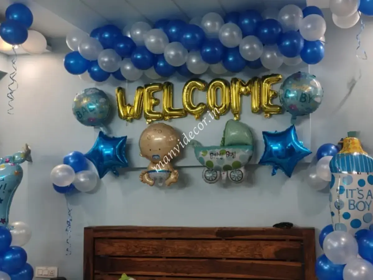 Baby Boy Welcome  Decoration