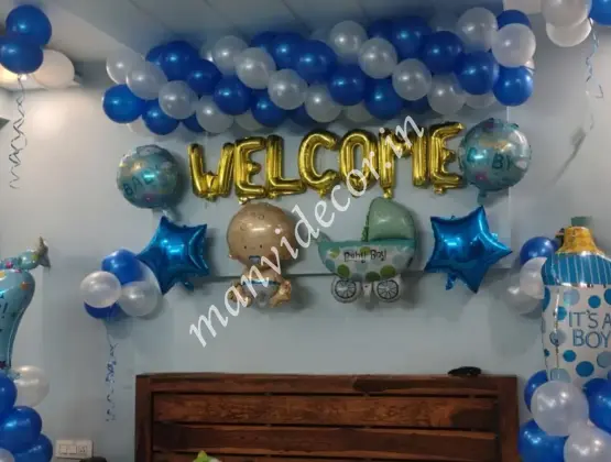 Baby Boy Welcome  Decoration