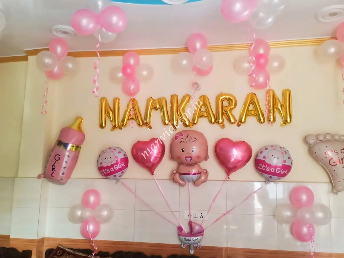 Baby Girl Namkaran Decoration