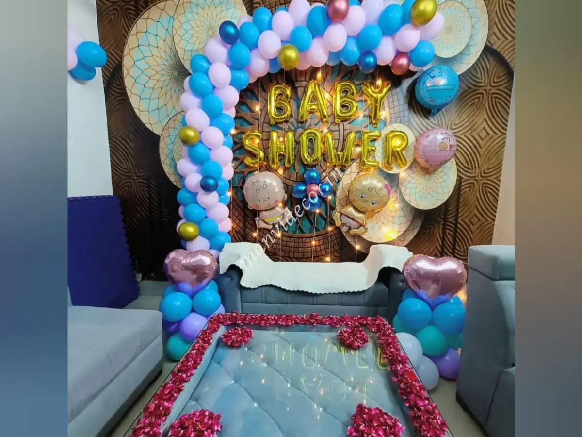 Baby Shower Flower Decoration