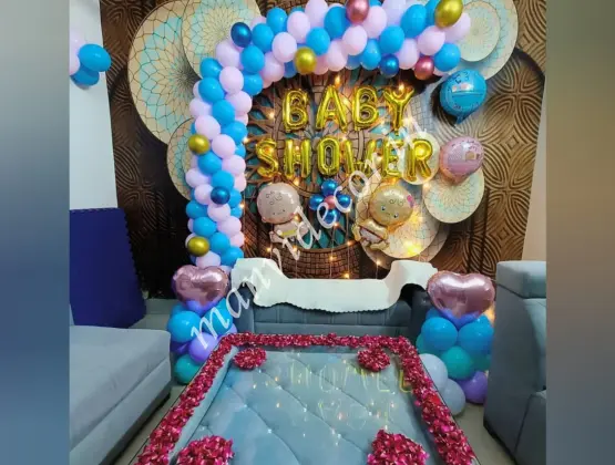Baby Shower Flower Decoration