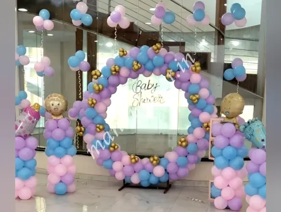 Baby Shower Ring Setup Decor