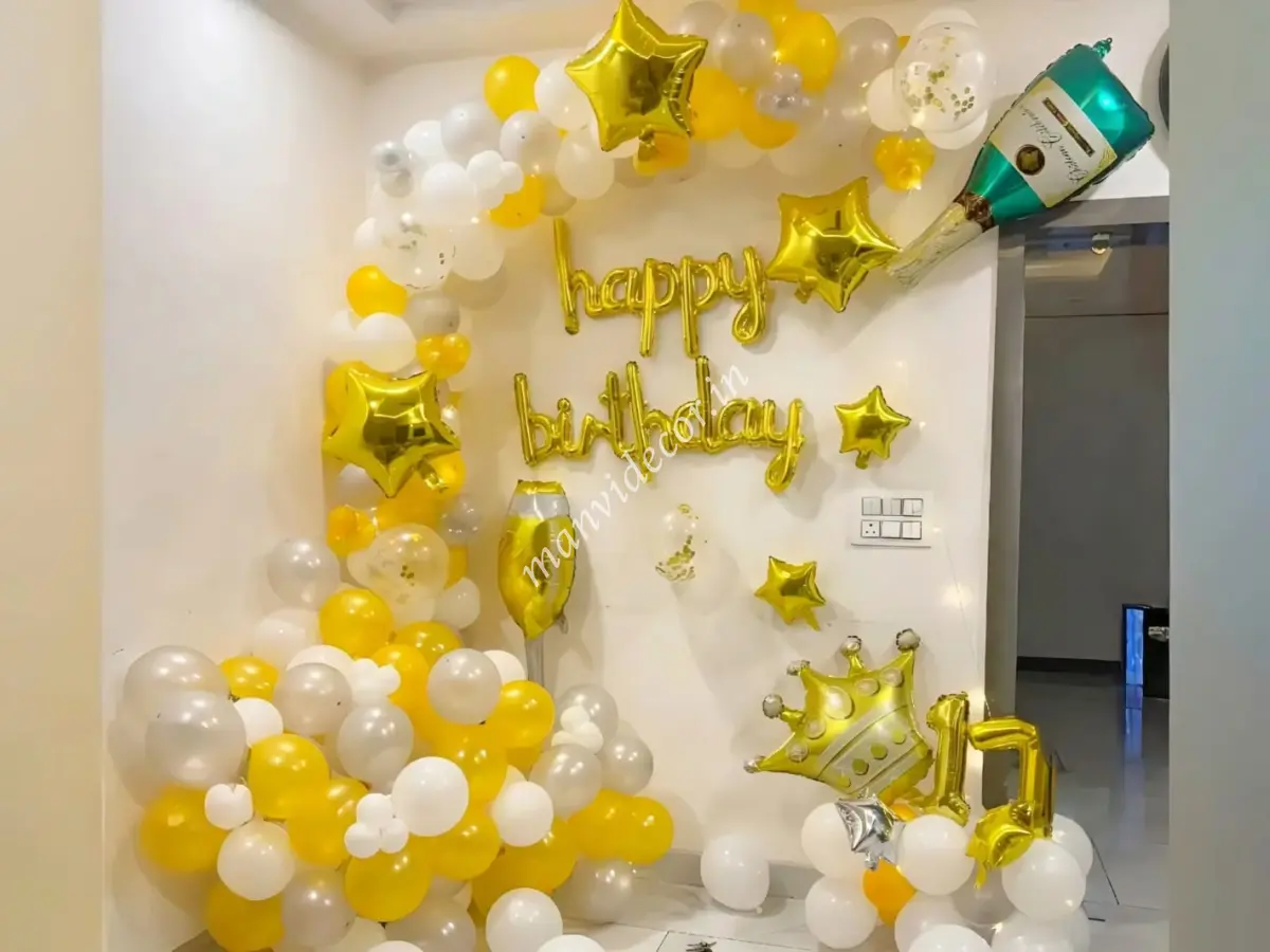 Birthday Garland BalloonDecoration