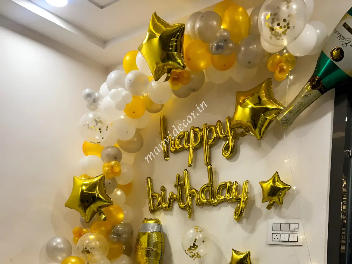 Birthday Balloon Decoration