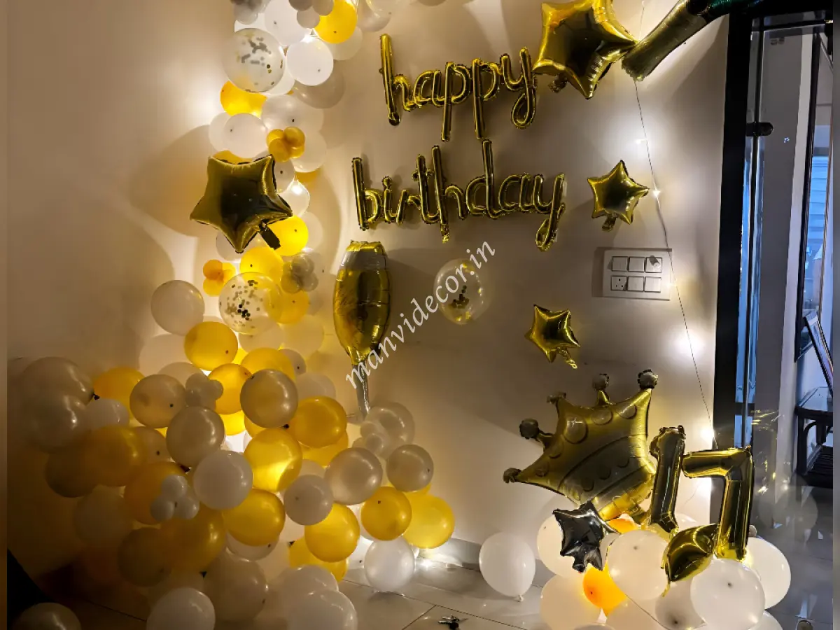 Balloon Garland Birthday Decoration