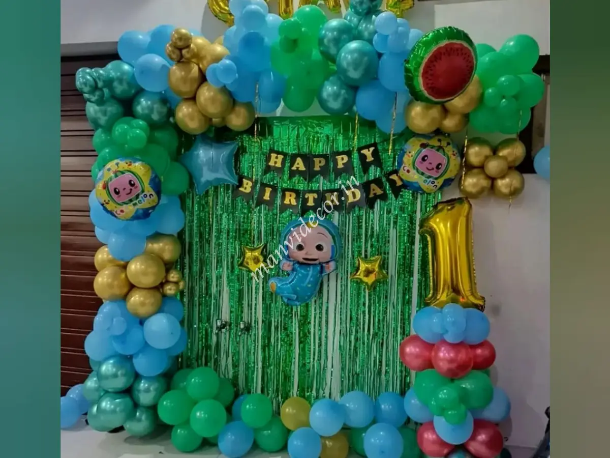 Cocomelon Surprise Birthday Decor