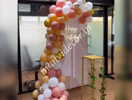 Divine Birthday Balloon Decoration