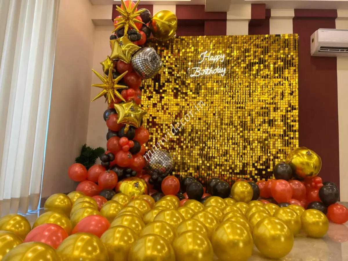 Luxe Sequin Birthday Decoration