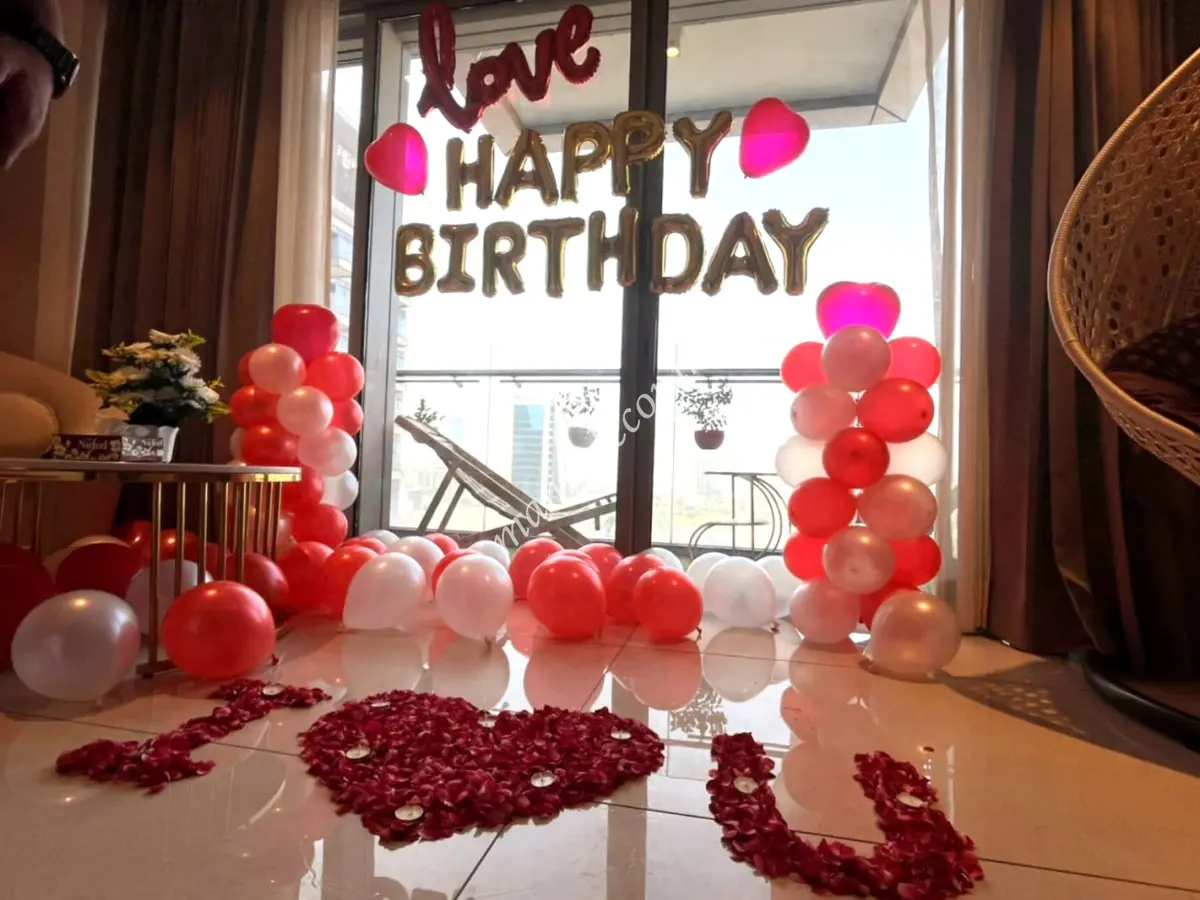 Romantic Birthday Love Decoration