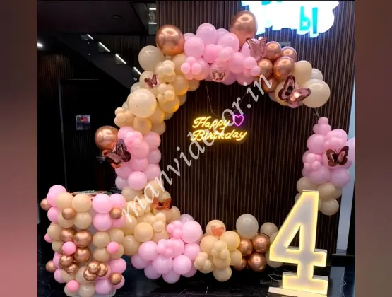 Rose Glow Ring Decor