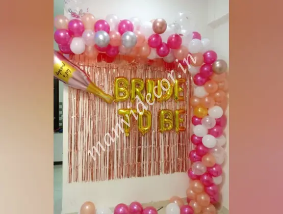 Rose Gold Bride To Be Decor