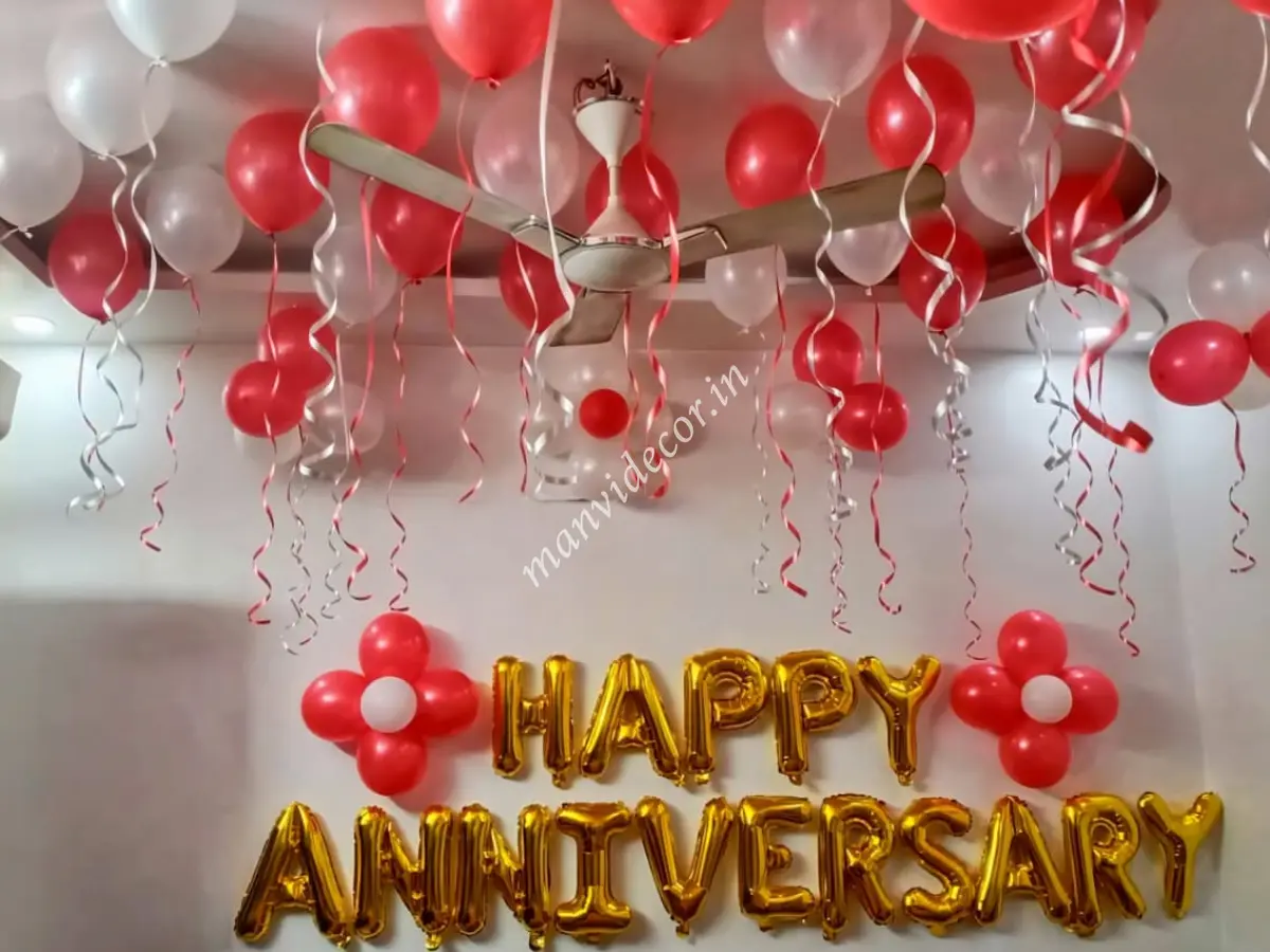 Simple Anniversary Decoration