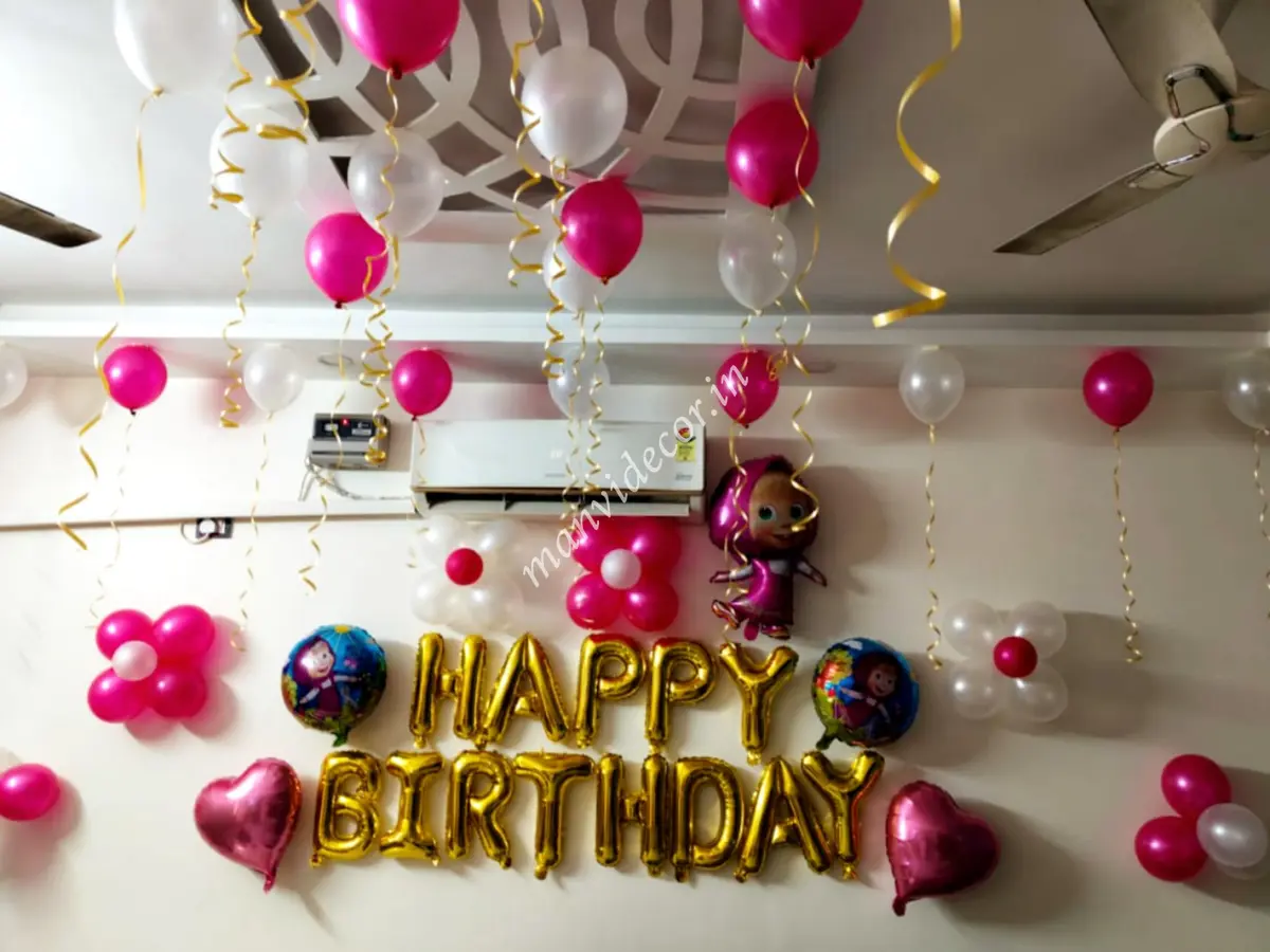 Simple Masha Surprise Decor