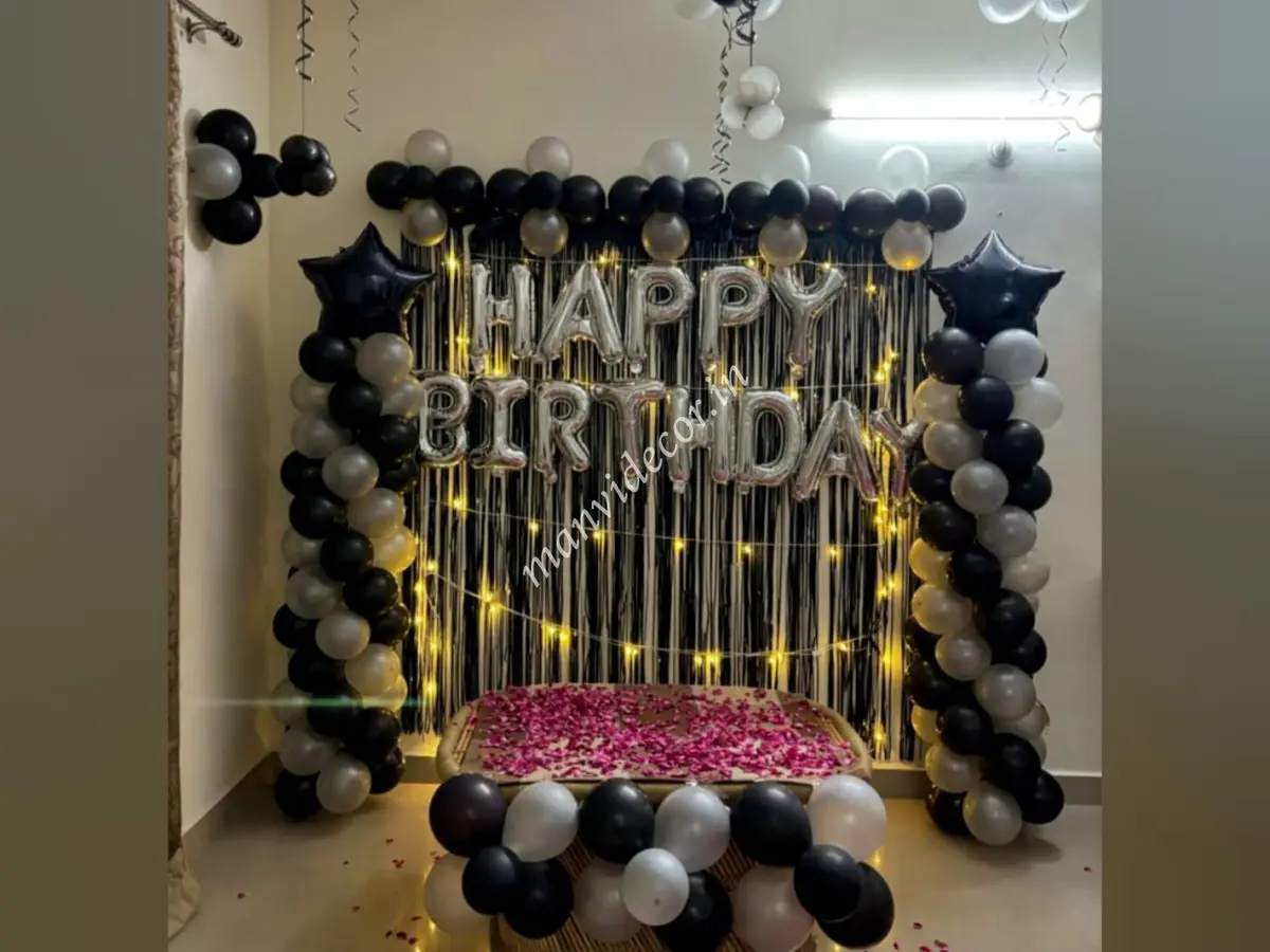 Starlight Silver Birthday Theme
