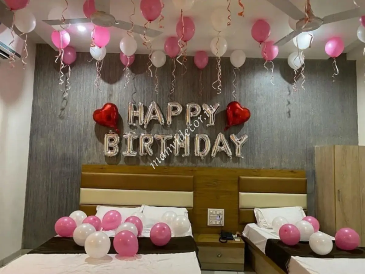 Surprise Room Balloon Decor