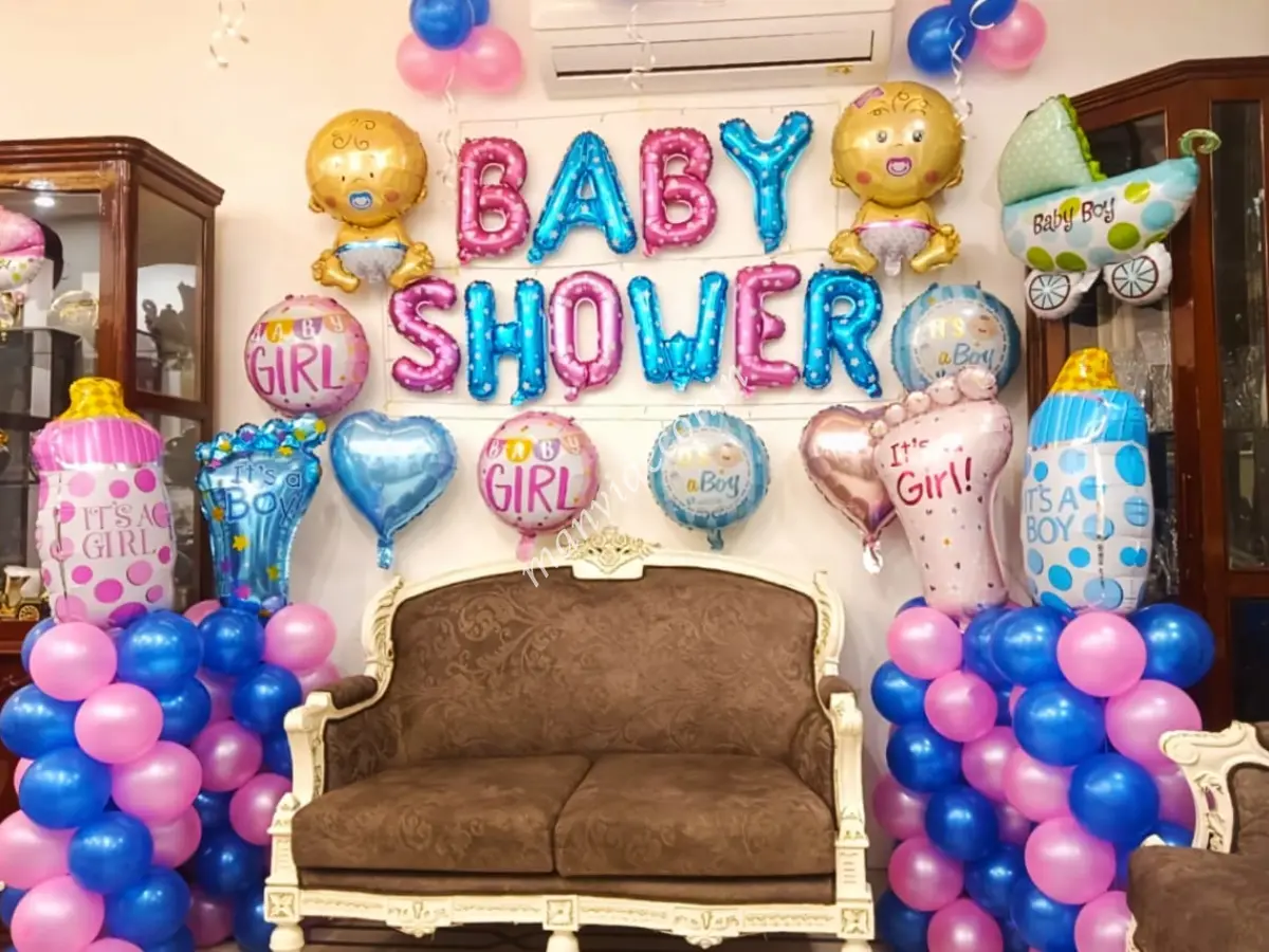 Baby Shower Wall  Surprise