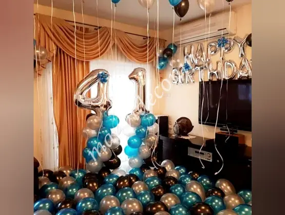 Blue Spark Birthday Setup