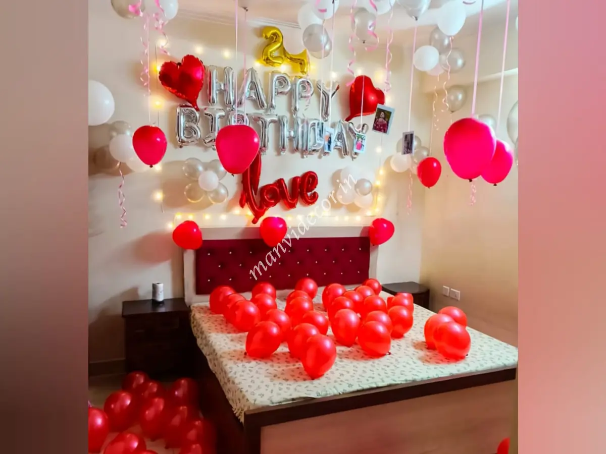 Romantic birthday decoration ideas