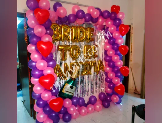 Bride To Be Elegant Setup