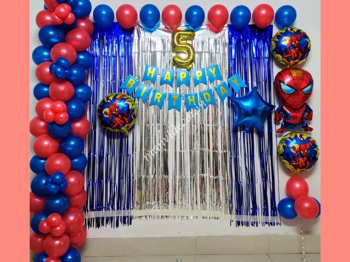 Spiderman Theme Decoration for kids