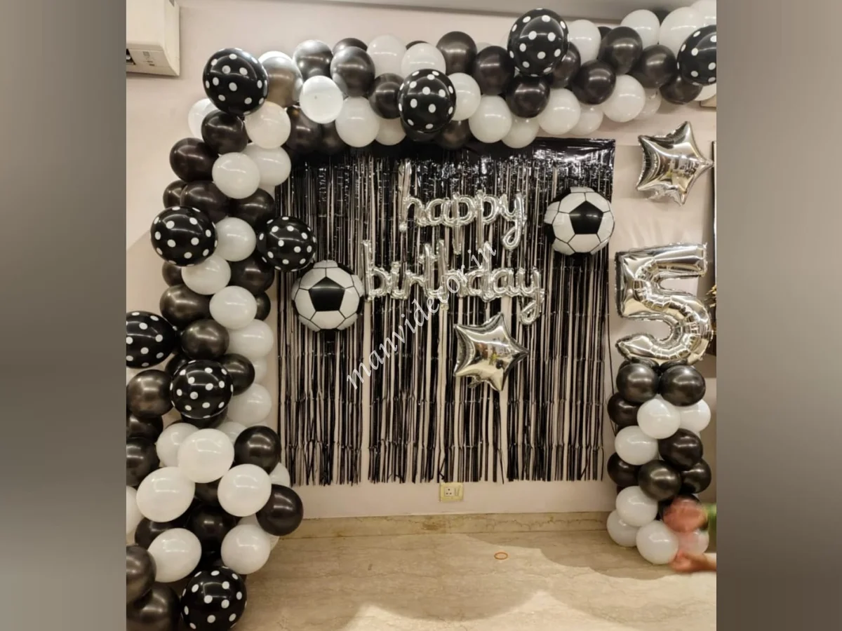 Football Birthday Party Decor