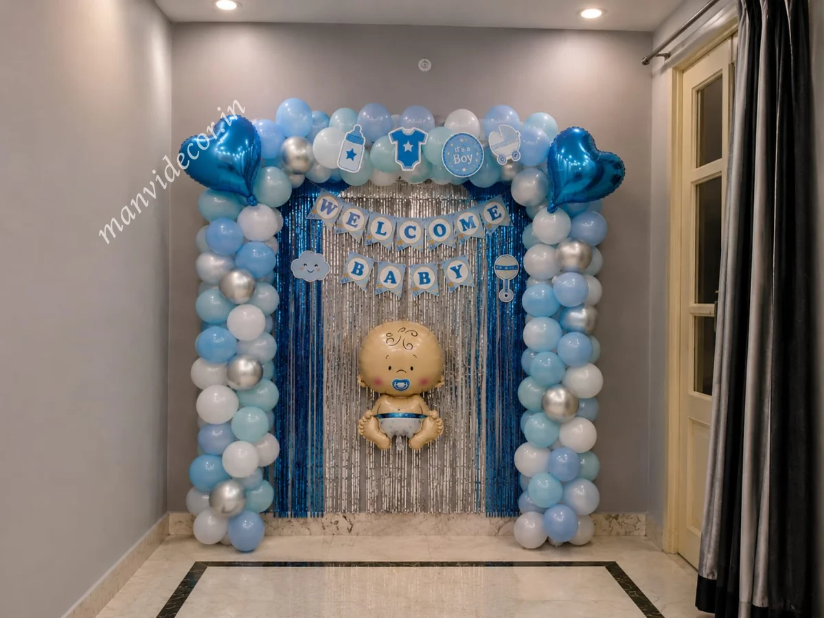 Baby Boy Welcome Home Decor