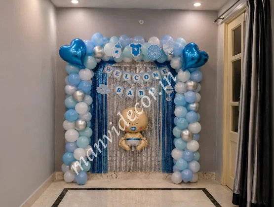 Baby Boy Welcome Home Decor