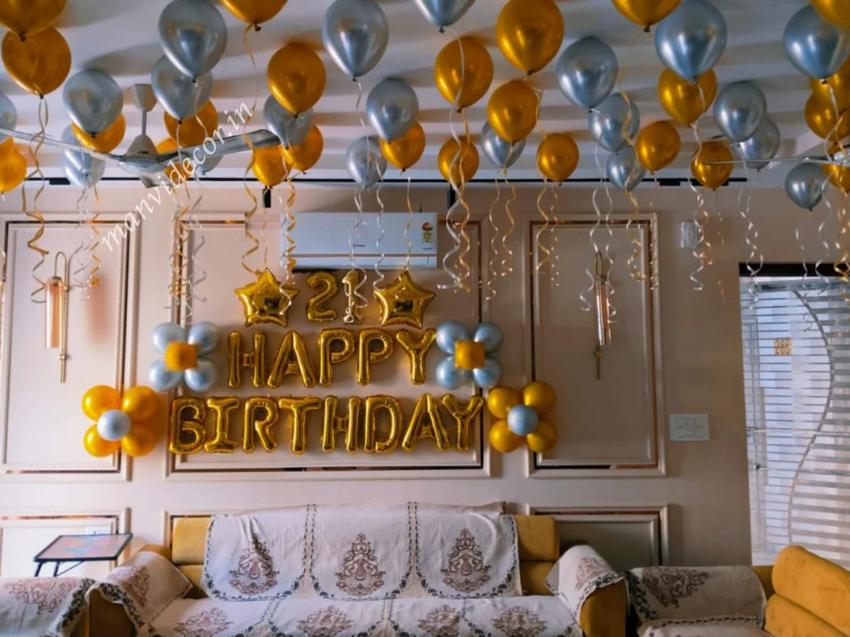Birthday Party Surprise Decoration