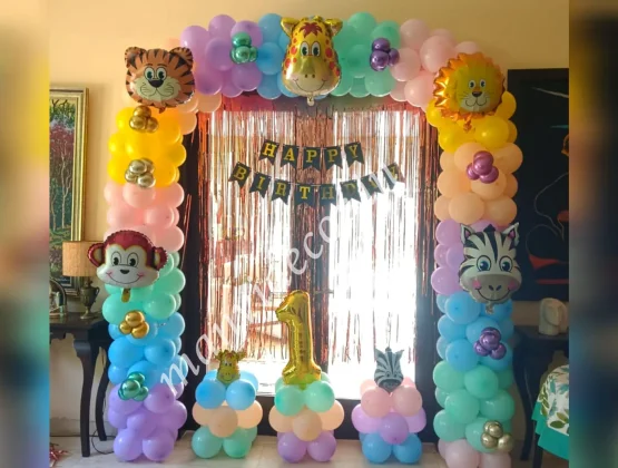 Jungle Safari Balloon Decoration