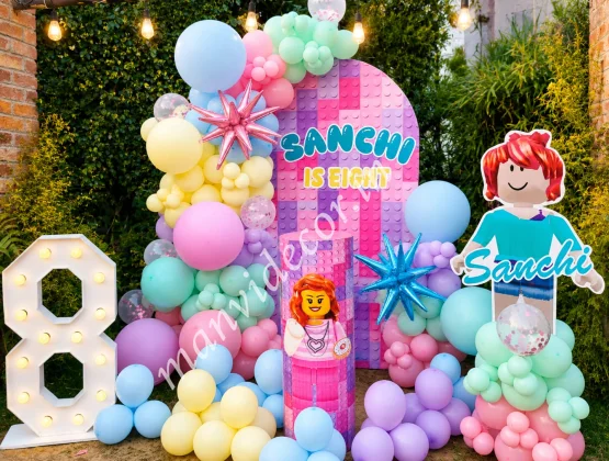 Lego Birthday Decoration for Girls