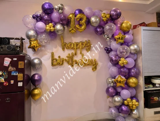 Teenager Birthday Decor Surprise
