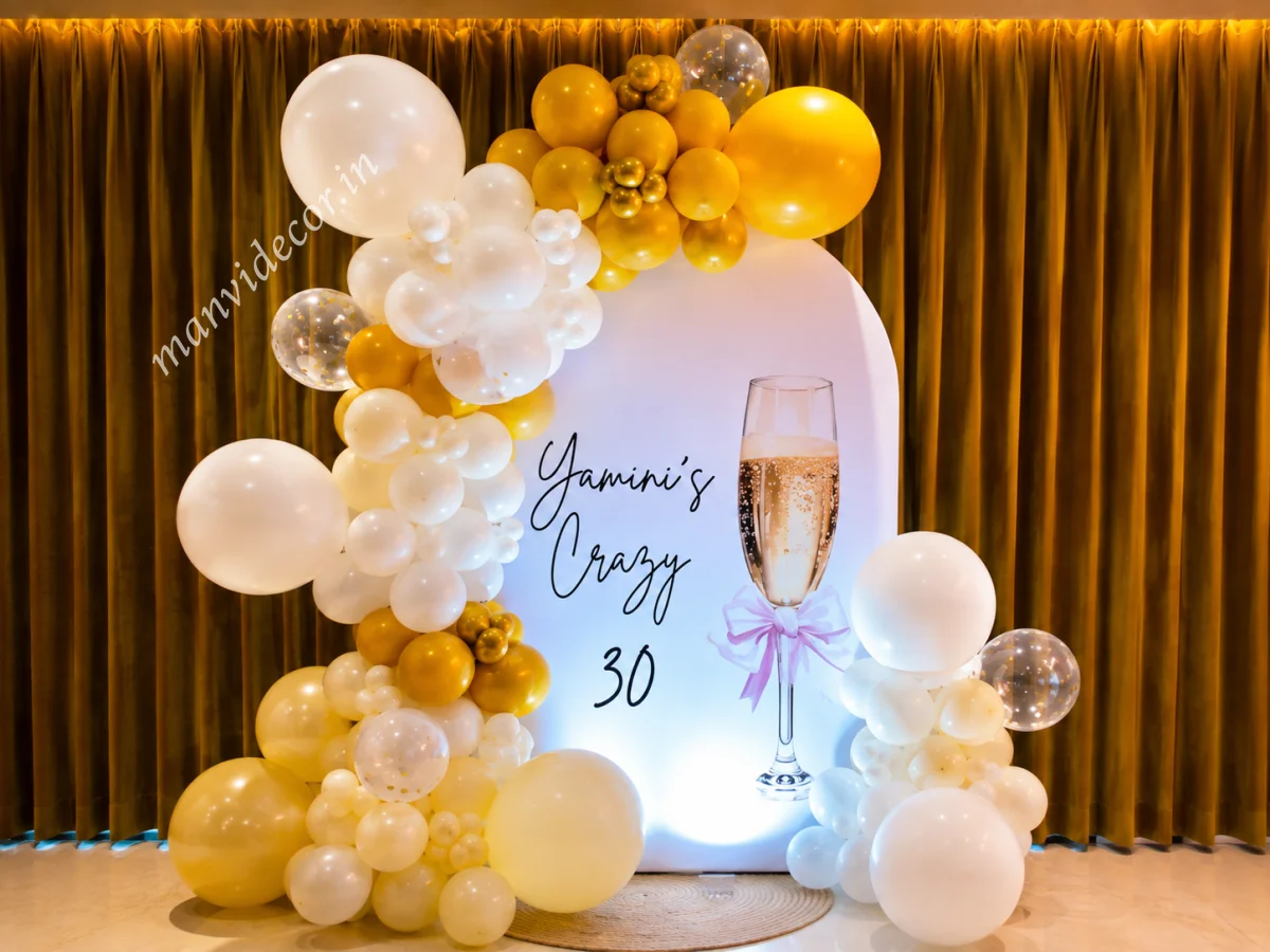 Birthday Flex Balloon Decoration