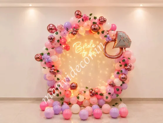Bride To Be Ring Setup